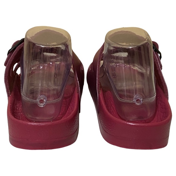 Birkenstock Authentic Euro Version Deep Plum 3 Strap Sandals - Picture 3 of 16